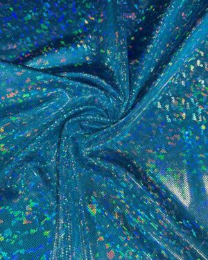 lycra lurex multicolor turchese