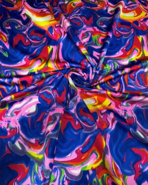 Lycra fusion multicolor