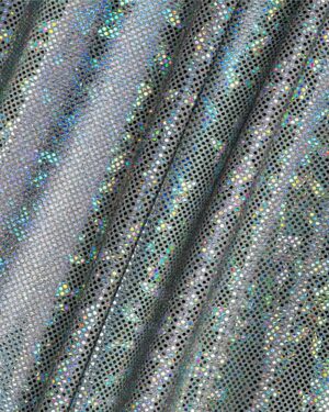 lycra lurex argento multicolor