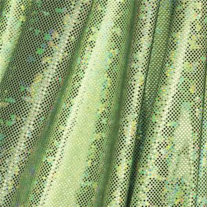 lycra lurex verde fluo multicolor