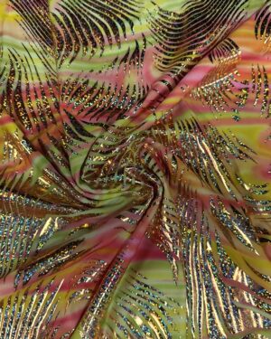 Lycra zebra multicolor oro