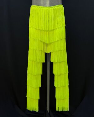Pantaloni con le frange fluo