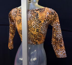 Maglietta corta manica 3/4 tigre