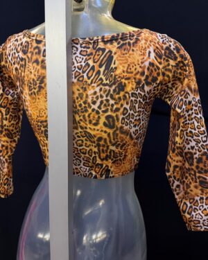 Maglietta corta manica 3/4 tigre