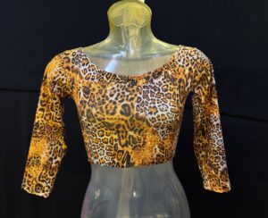 Maglietta corta manica 3/4 tigre