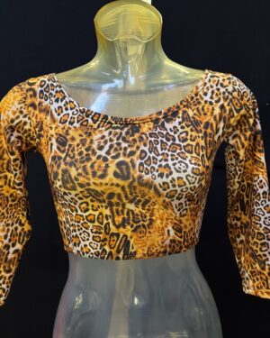 Maglietta corta manica 3/4 tigre