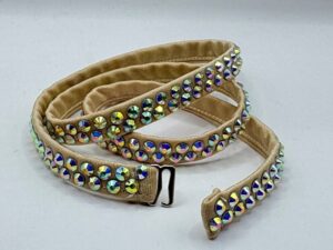 Cinturino vita con strass