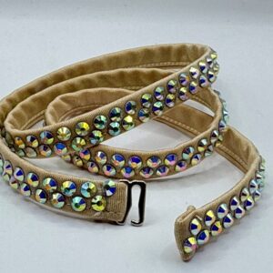 Cinturino vita con strass