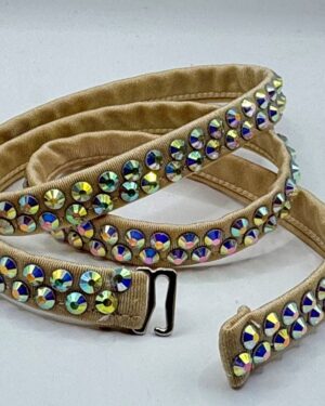 Cinturino vita con strass