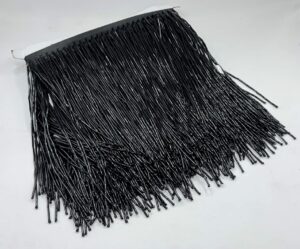 Frange baguette nere