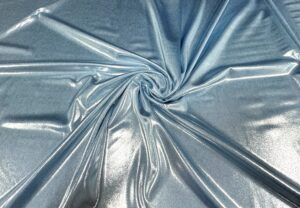 Lycra lurex celeste