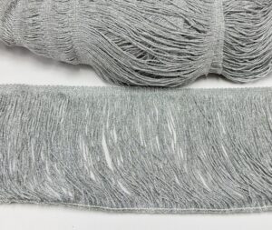 Frange argento glitter