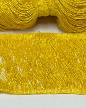 Frange giallo glitter
