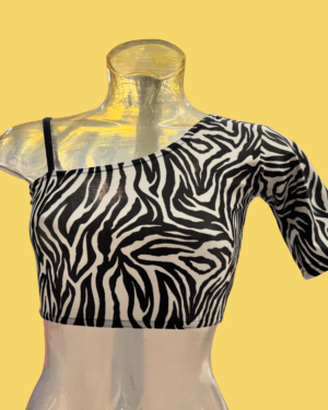 Top monospalla zebra