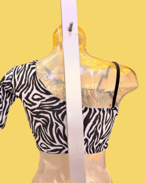 Top monospalla zebra