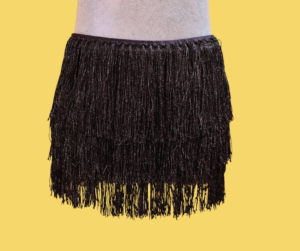 Gonna con frange bimba