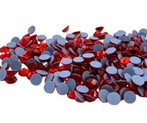 Strass dmc alta qualità rosso