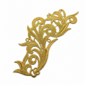 Applicazione Macramè DA005 Oro per Abiti da Ballo e Costumi Danza