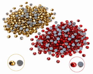 Strass DMC Alta Qualità Colorati Termoadesivi per Abiti da Ballo