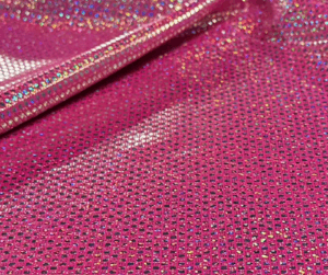 Lycra specchio fucsia fluo