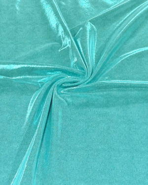 Lycra lurex celeste acqua