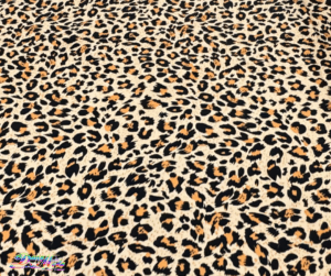 Lycra leopardata giallo
