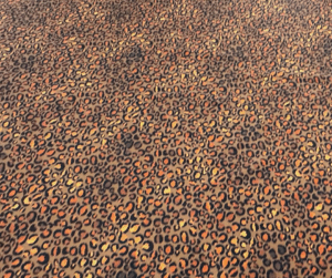 Lycra leopardata arancio