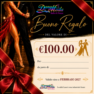 Buono Regalo €100 – Dany Moda Ballo & Fitness