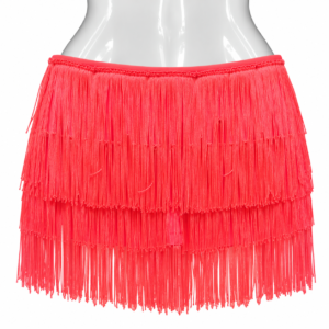 Gonna da Ballo con Frange Arancione Salmonato – OFFERTA